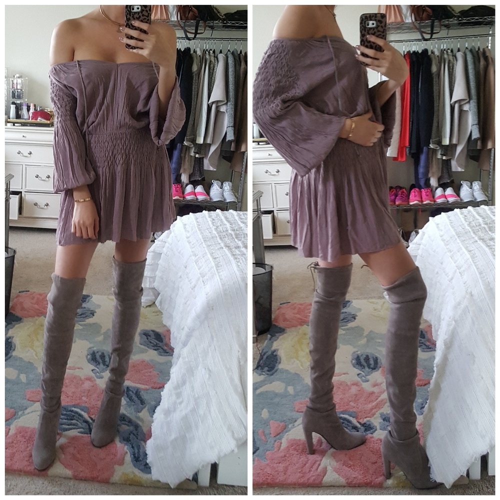 Free people crinkle dress xs